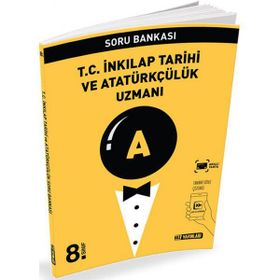 Hız Yayınları 8. Sınıf TC İnkılap Tarihi ve Atatürkçülük Uzmanı Soru Bankası
