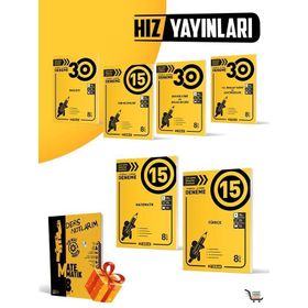 Hız Yayınları - 8. Sınıf Tüm Dersler Deneme Seti