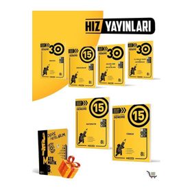 Hız Yayınları - 8. Sınıf Tüm Dersler Deneme Seti