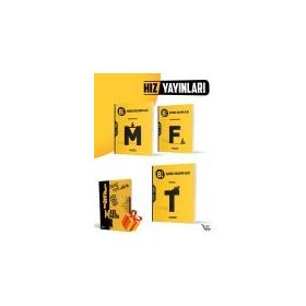 Hız Yayınları 8. Sınıf Türkçe + Fen Bilimleri + Matematik Soru Bankası Seti