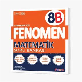 Hız Yayınları 8. Sınıf Türkçe Soru Bankası + 8. Sınıf Fenomen Matematik Soru Bankası