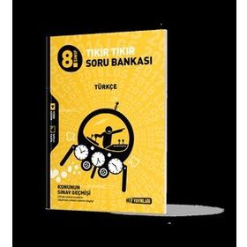 Hız Yayınları 8. Sınıf Türkçe Tıkır Tıkır Soru Bankası