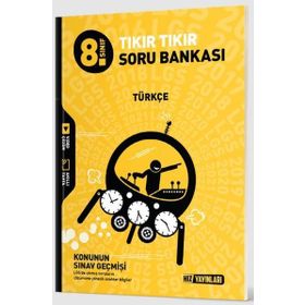 Hız Yayınları 8. Sınıf Türkçe Tıkır Tıkır Soru Bankası