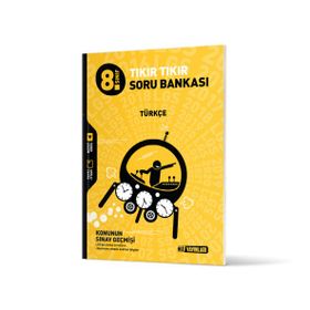 Hız Yayınları 8. Sınıf Türkçe Tıkır Tıkır Soru Bankası