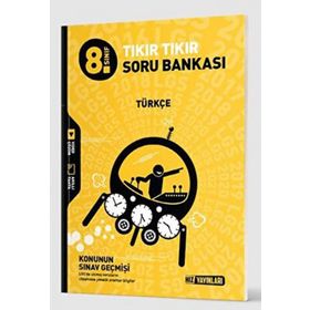 Hız Yayınları 8. Sınıf Türkçe Tıkır Tıkır Soru Bankası