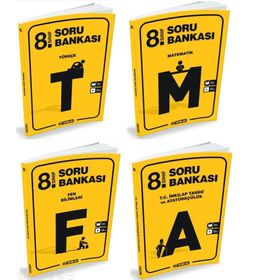Hız Yayınları 8. Sınıf Uzman Soru Bankası Seti 4 Kitap
