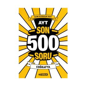 Hız Yayınları AYT Coğrafya Son 500 Soru
