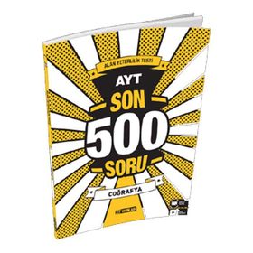 Hız Yayınları AYT Coğrafya Son 500 Soru