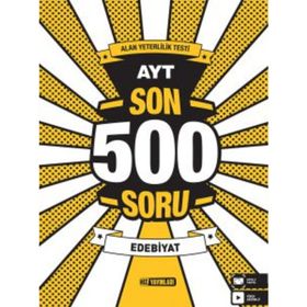 Hız Yayınları Ayt Edebiyat Son 500 Soru Bankası