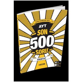 Hız Yayınları Ayt Edebiyat Son 500 Soru Bankası