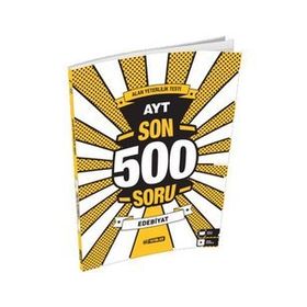 Hız Yayınları Ayt Edebiyat Son 500 Soru Bankası