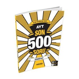 Hız Yayınları Ayt Edebiyat Son 500 Soru Bankası