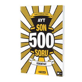 Hız Yayınları Ayt Edebiyat Son 500 Soru Bankası
