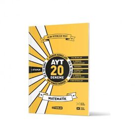 Hız Yayınları - AYT Matematik 1. Kitap 20'li İlk Dönem Deneme