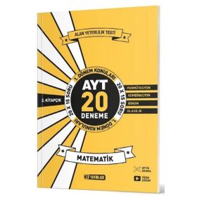 Hız Yayınları - AYT Matematik 2. Kitap 20'li İlk Dönem Deneme