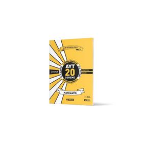 Hız Yayınları - AYT Matematik 3. Kitap 20'li İlk Dönem Deneme