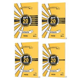 Hız Yayınları - AYT Matematik 4. Kitap 20'li İlk Dönem Deneme