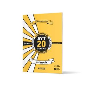 Hız Yayınları - AYT Matematik 4. Kitap 20'li İlk Dönem Deneme