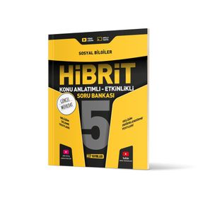 Hız Yayınları Hibrit 5. Sınıf Sosyal Bilgiler Soru Bankası