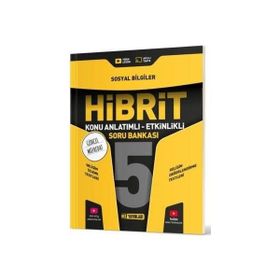 Hız Yayınları Hibrit 5. Sınıf Sosyal Bilgiler Soru Bankası