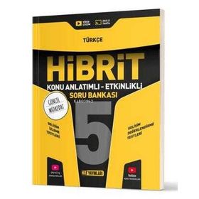 Hız Yayınları Hibrit 5. Sınıf Türkçe Soru Bankası