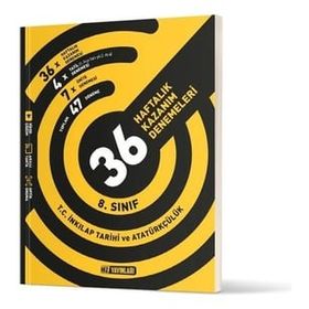 Hız Yayınları LGS 8. Sınıf İnkılap Tarihi 36 Haftalık Kazanım Denemeleri