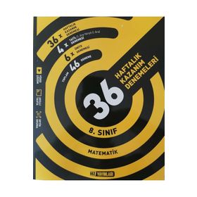 Hız Yayınları LGS 8. Sınıf Matematik 36 Haftalık Kazanım Denemeleri