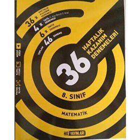 Hız Yayınları LGS 8. Sınıf Matematik 36 Haftalık Kazanım Denemeleri