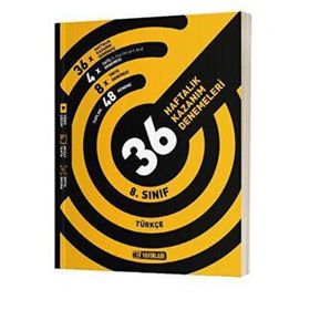 Hız Yayınları LGS 8. Sınıf Türkçe 36 Haftalık Kazanım Denemeleri