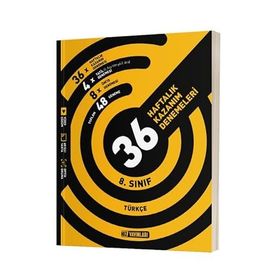 Hız Yayınları LGS 8. Sınıf Türkçe 36 Haftalık Kazanım Denemeleri