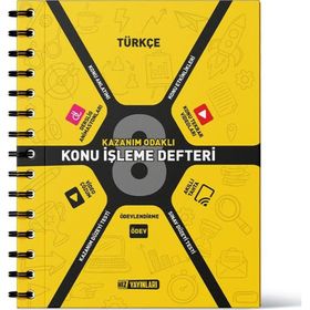 Hız Yayınları LGS 8. Sınıf Türkçe Konu İşleme Defteri