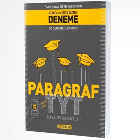Hız Yayınları-TYT AYT Paragraf Temel ve Orta Düzey 30x20 Deneme