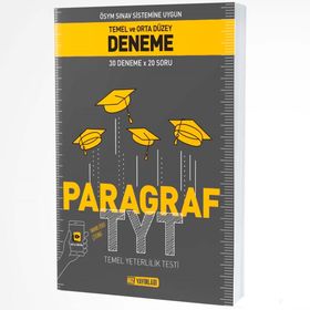 Hız Yayınları-TYT AYT Paragraf Temel ve Orta Düzey 30x20 Deneme
