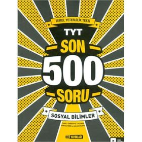 Hız Yayınları TYT Sosyal Bilimler Son 500 Soru