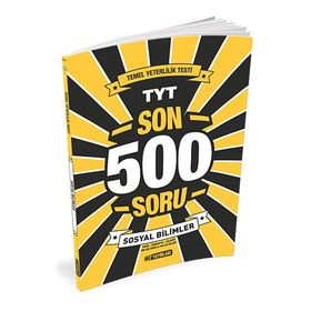 Hız Yayınları TYT Sosyal Bilimler Son 500 Soru