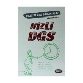 HIZLI DGS KONU ANLATIMLI VAKTIM YOK ZAMANIM AZ DIYENLER İÇIN - TURGUT MEŞE