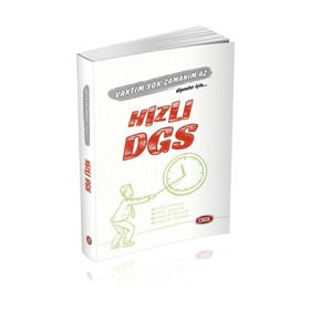 HIZLI DGS KONU ANLATIMLI VAKTIM YOK ZAMANIM AZ DIYENLER İÇIN - TURGUT MEŞE