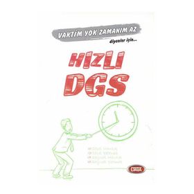 HIZLI DGS KONU ANLATIMLI VAKTIM YOK ZAMANIM AZ DIYENLER İÇIN - TURGUT MEŞE