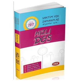 HIZLI DGS KONU ANLATIMLI VAKTIM YOK ZAMANIM AZ DIYENLER İÇIN - TURGUT MEŞE