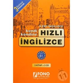 Hızlı İngilizce 3. Basamak 3 kitap + 3 CD - Bahire Şerif