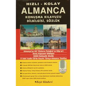 Hızlı - Kolay Almanca Konuşma Kılavuzu Dilbilgisi, Sözlük Kutulu - Metin Yurtbaşı