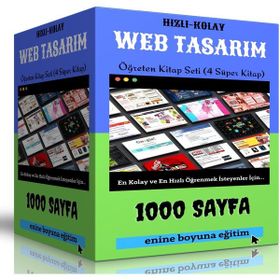 Hızlı Kolay Web Tasarım Öğreten Kitap Seti