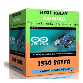 Hızlı ve Kolay Arduino Öğreten Kitap Seti 6 Süper Kitap