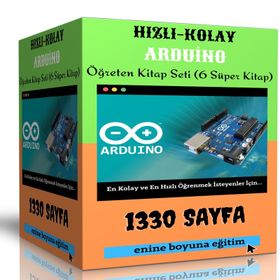Hızlı ve Kolay Arduino Öğreten Kitap Seti 6 Süper Kitap