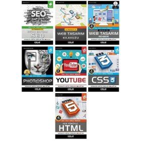 Hızlı ve Kolay Web Tasarım Seti 7 Kitap Takım Kodlab Yayın Dağıtım