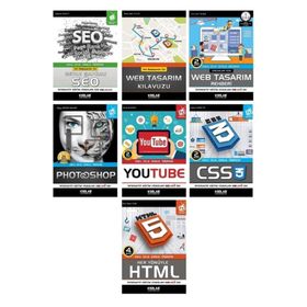 Hızlı ve Kolay Web Tasarım Seti 7 Kitap Takım Kodlab Yayın Dağıtım