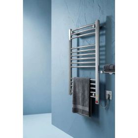 Hizmetterm 50x100 cm Elektrikli Krom Havlupan