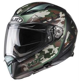 HJC F70 Katra Full Face Kamuflaj Desenli Motosiklet Kaskı