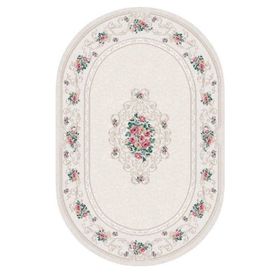 HJE11697.801 Evely 150x230 Oval İpek Latex Halı