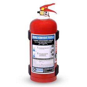 HK 1 kg Kuru Kimyevi Tozlu Yangın Söndürme Tüpü